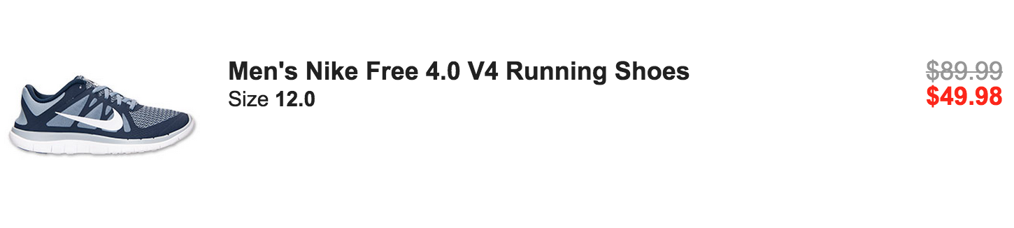 Nike Free 4.0 V4 Running Shoes - - Running