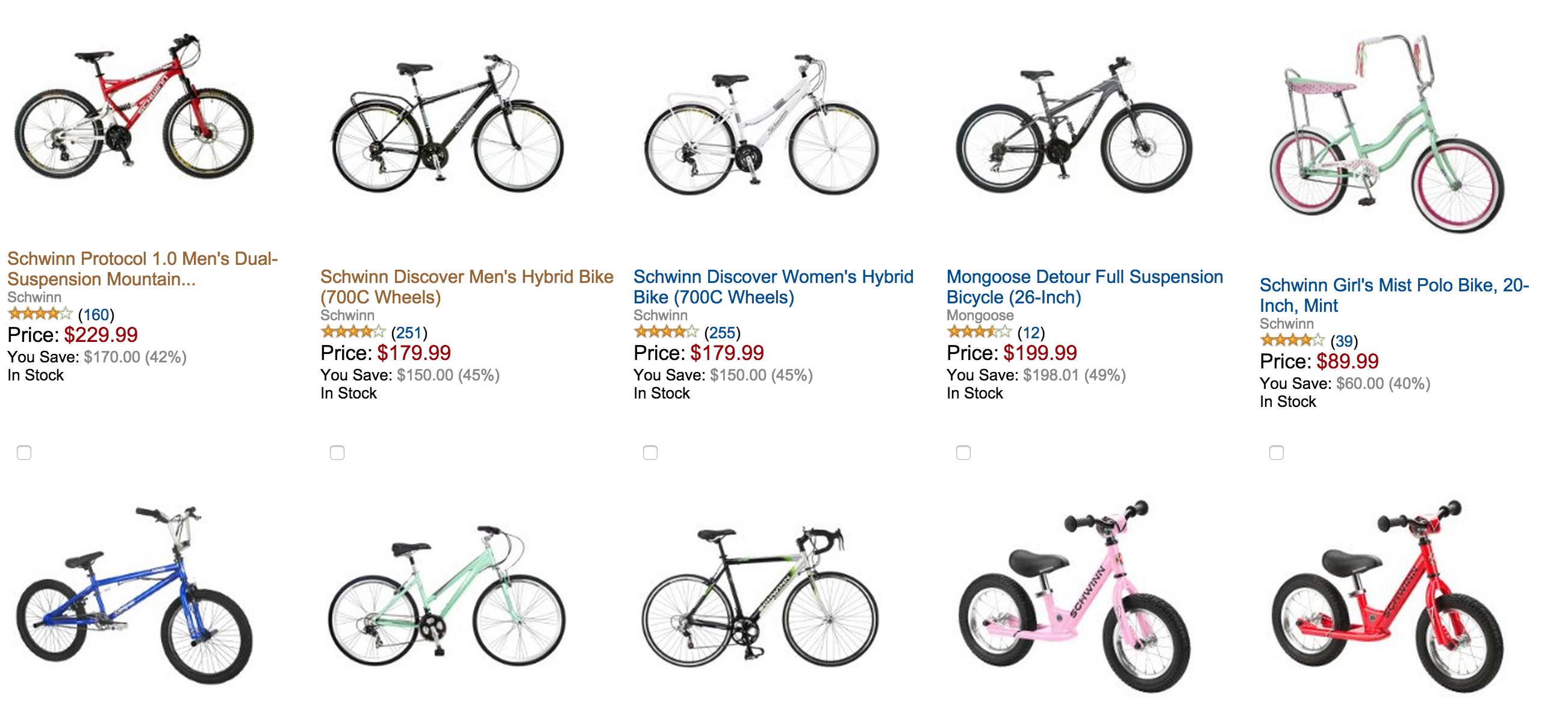 bike sale price