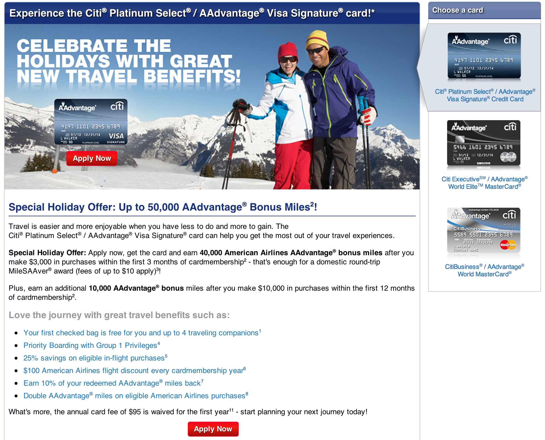 American Airlines Citibank Offers