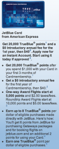 7,500 JetBlue Points