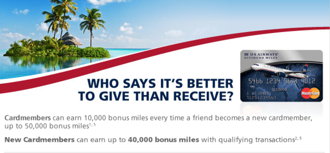 Bonus US Airways Miles