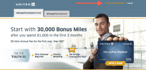 United MileagePlus Business card