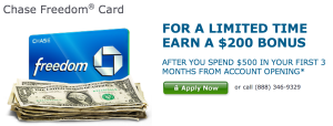 a credit card with money on it
