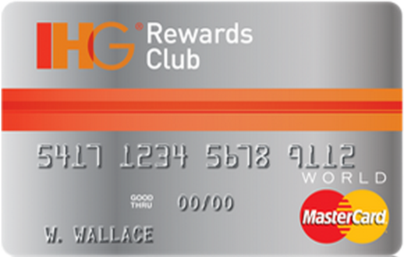 a credit card with a red and grey stripe