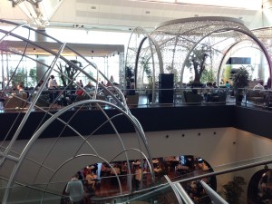 many airport lounges