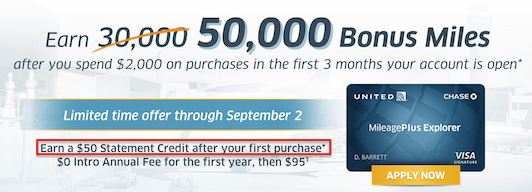 a credit card with a red text
