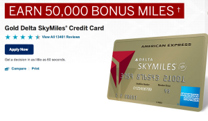 Delta Amex credit card