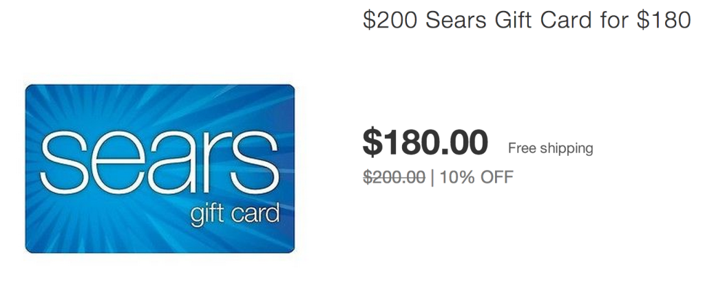 Sears Shop Your Way