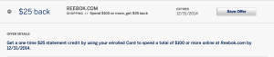 amex cash back offers