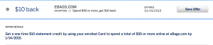 Amex Offer