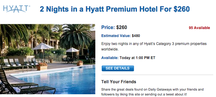 Buy Hyatt points