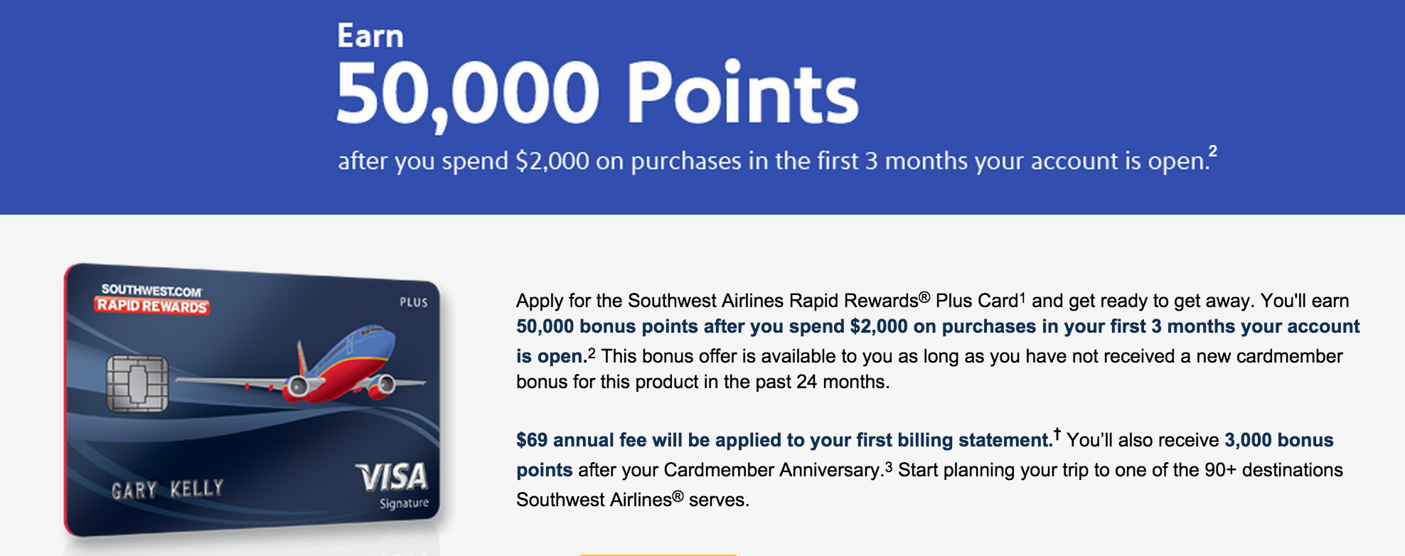 Southwest cards