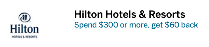Hilton Hotel stays
