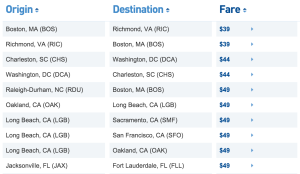JetBlue Sale