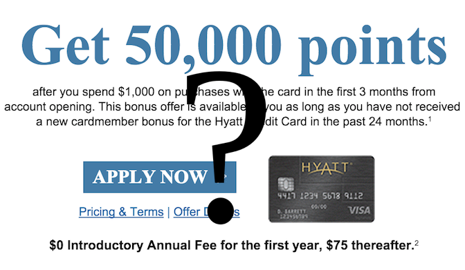 Hyatt 50,000 point