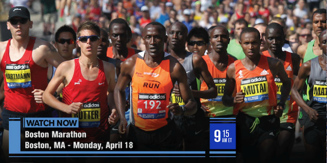 watch the boston marathon