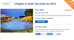 Hyatt points