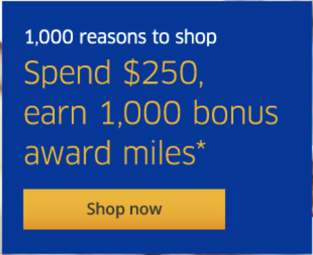 1,000 mile bonus