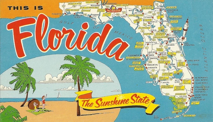 a map of the state of florida