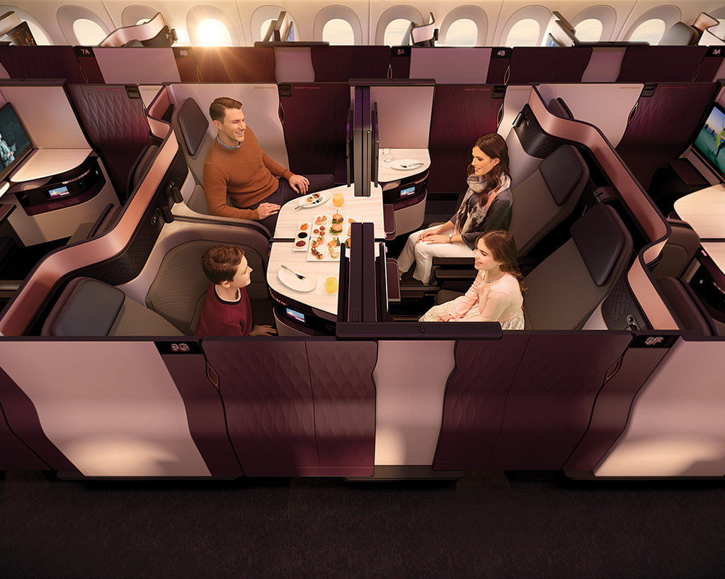 new qatar airways business class
