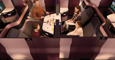 new qatar airways business class
