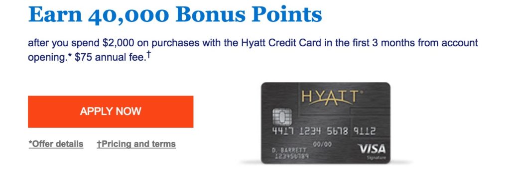 40k Hyatt card