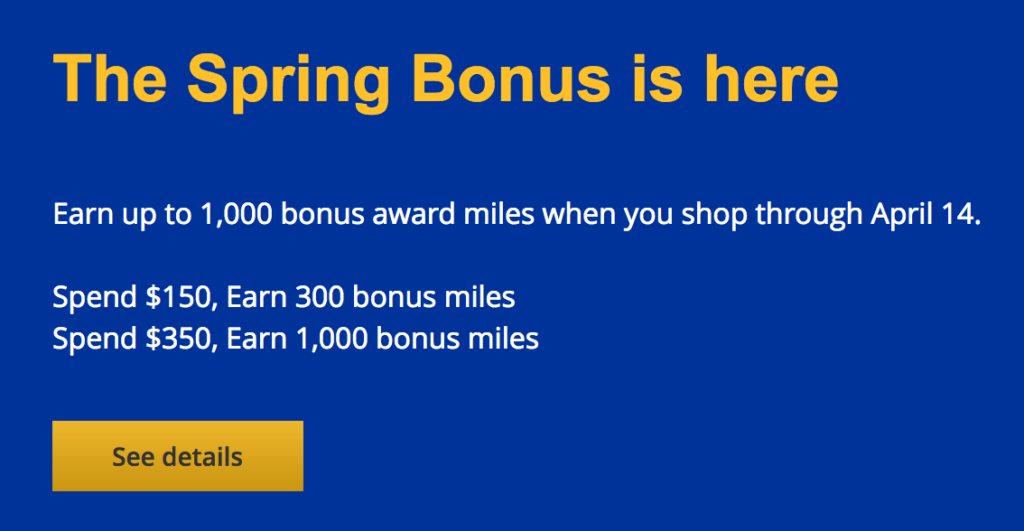 bonus miles