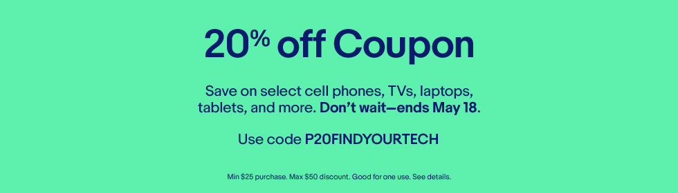 20% eBay coupon