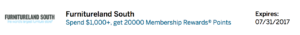 new Amex Offer