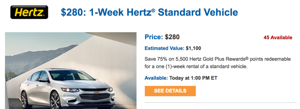 Hertz cars