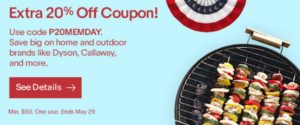 ebay coupon