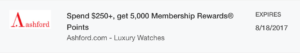 5,000 Membership Reward