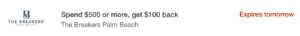 amex offers for hotels