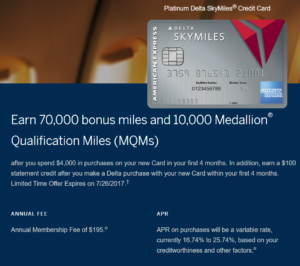 Delta Credit Card