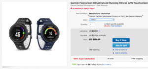 deal on garmin forerunner