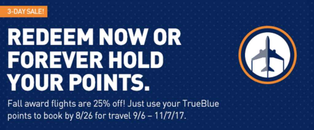 JetBlue sale