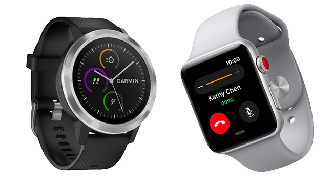 5 Key Differences Between the Apple Watch Series 3 and Garmin