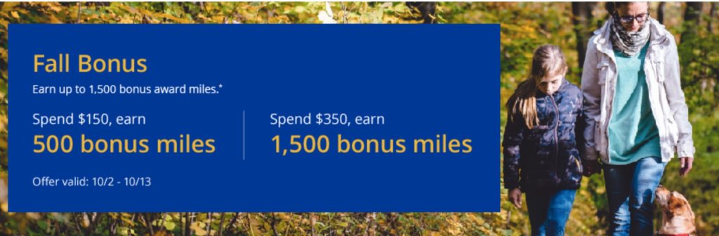 1,500 bonus miles