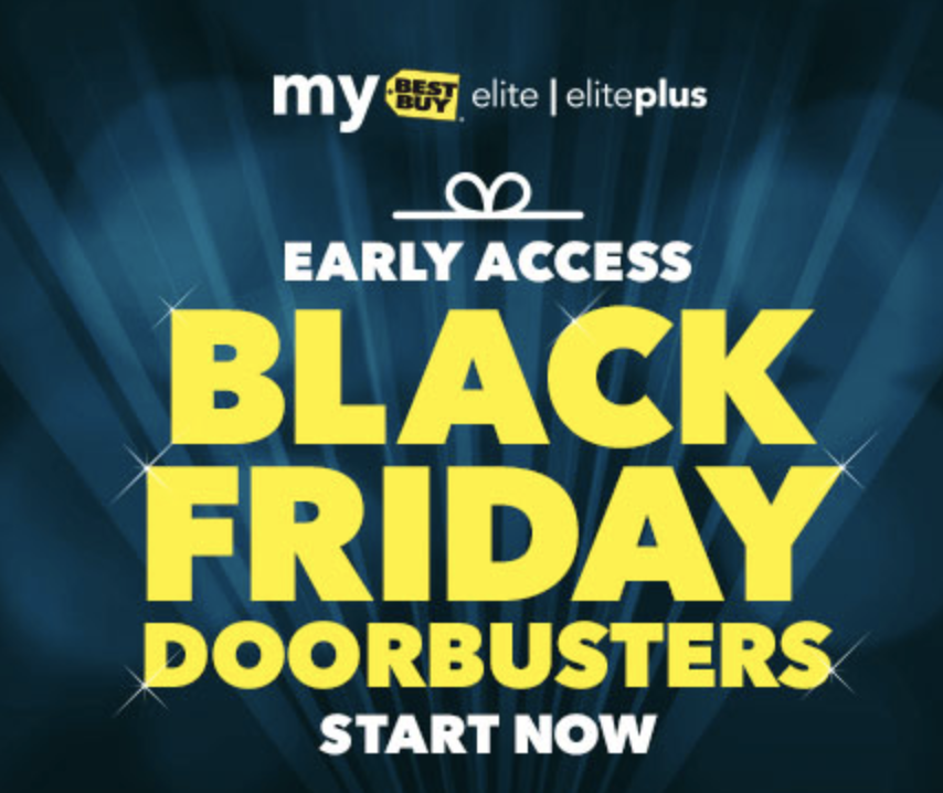 2017 Best Buy Early Black Friday Sale Is Live For Elite Members