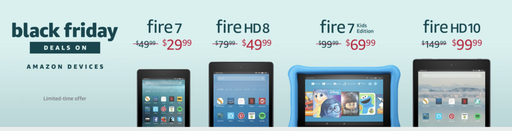a group of tablets with a price tag
