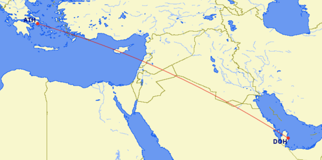 a map of the middle east