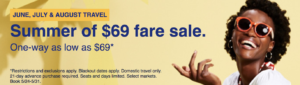 southwest summer sale