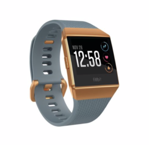 a smart watch with a screen
