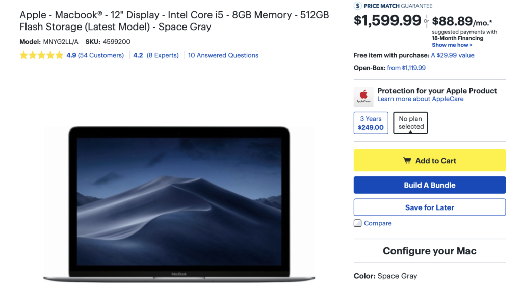 12" Macbook on sale