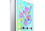 a white tablet with colorful screens