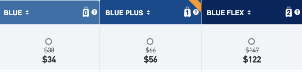 special jetblue sale