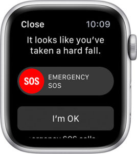app watch series 4 fall detection
