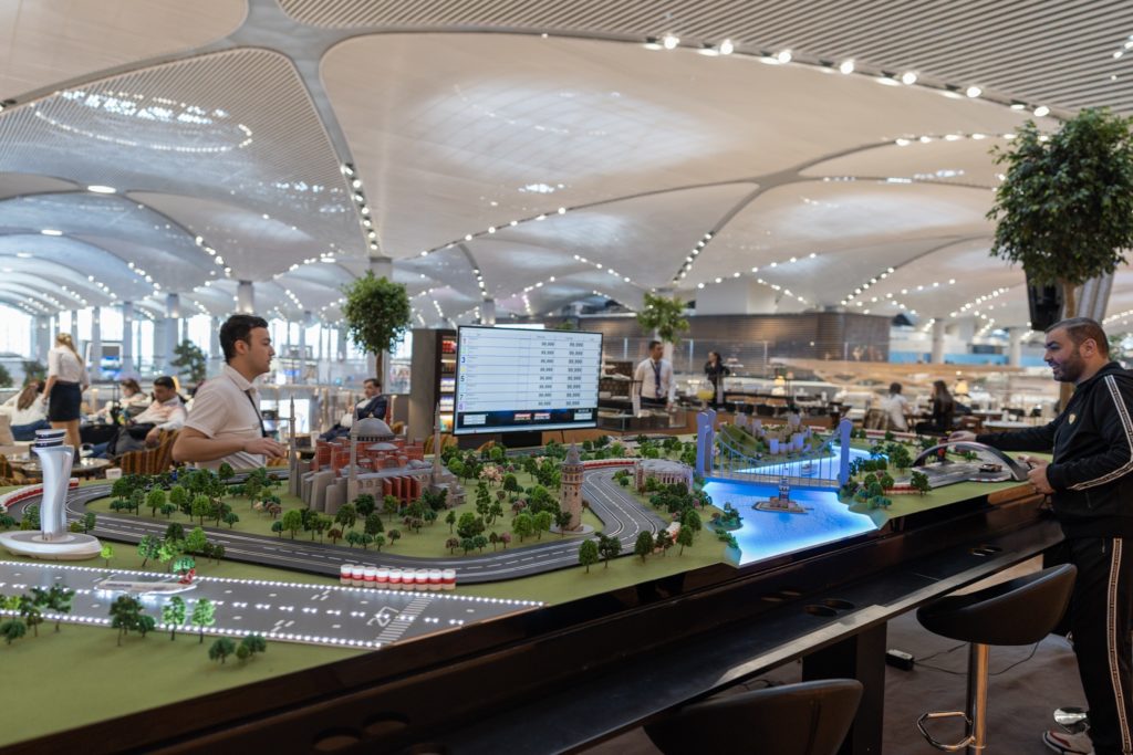New Turkish Airlines business lounge 