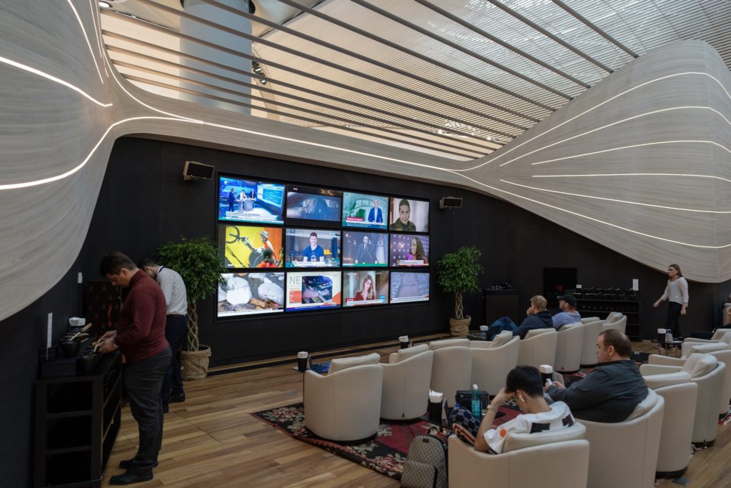 New Turkish Airlines business lounge 