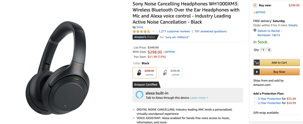 Mod viljen Forinden slidbane Great Deal on Sony WH-1000XM3 Noise Cancelling Wireless Headphones - Better  Than Bose QC35 II? - Running with Miles